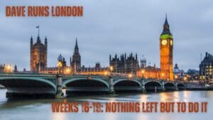 Read more about the article London Marathon Training Weeks 16-19